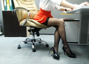Role play secretary shows in live sex cams