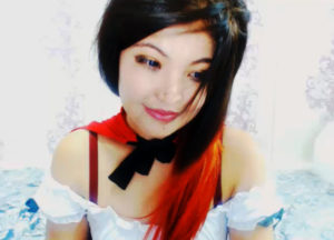 Beautiful Asian girl on cam
