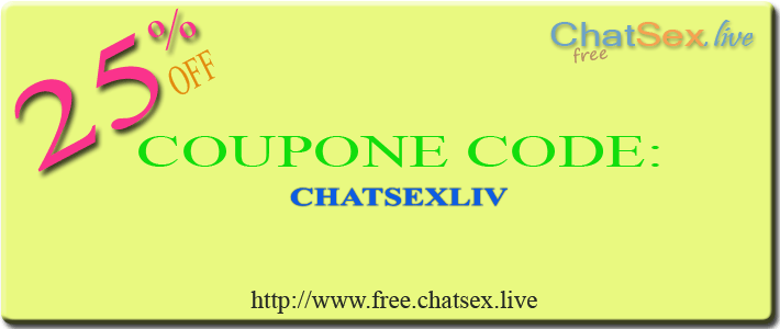 Cheap sex in cams with coupone code 25%