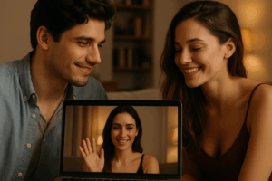 Sensual Online Conversation